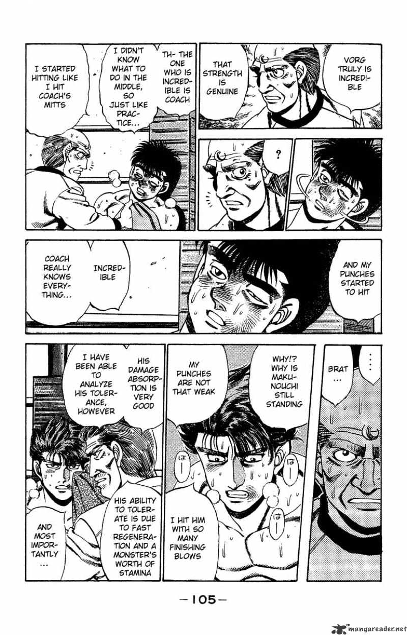 Hajime no Ippo: Fighting Spirit, Chapter 165 image 03